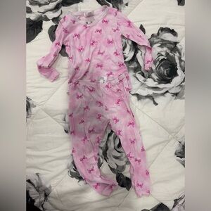 Pink Bow Esme  Pajamas